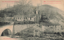 St Laurent De Cerdans * Usines Sur La Route De Coustouges * Usine Industrie Villageois - Andere & Zonder Classificatie