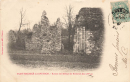 St Maurice Sur Aveyron * Les Ruines De L'abbaye De Fontaine Jean  - Autres & Non Classés