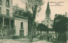 Amélie Les Bains * Rue Des Thermes Et église * Villageois - Andere & Zonder Classificatie