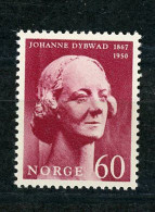 NORVEGE :  JOHANNE DYBWAD - Yvert N° 512** - Ungebraucht