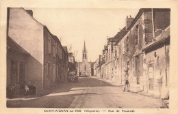 St Aignan Sur Roe * La Rue De Pouancé * Camion Citroën - Sonstige & Ohne Zuordnung