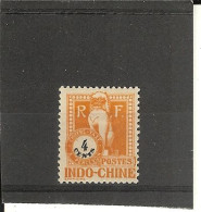 Indochine - Taxe -1922)  N°36a  Signé Brun (2 Fois ) - Strafport
