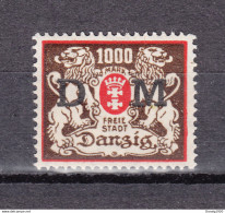 Danzig 1923,1W,Mi.Dienst 40F,Postfrisch/Postfris(D2804) - Dienstzegels