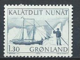 Groënland 1975 N°81 Neuf Transports Postaux  Bateau - Neufs