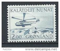Groënland 1977 N°88 Neuf Transports Postaux Hélicoptère - Unused Stamps