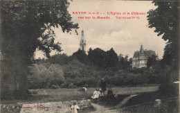 Bayon * L'église Et Le Château Vue Sur Le Moselle  - Andere & Zonder Classificatie