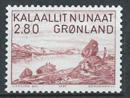 Groënland 1987 N°160 Neuf Peter Rosing - Nuevos