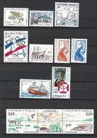 Timbre St Pierre Et Miquelon Neuf **  N 475 / 485 A  Année Complète  1987 - Komplette Jahrgänge
