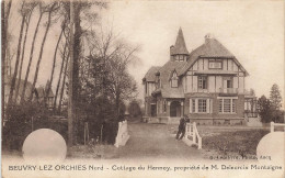 Beuvry Lez Orchies * Cottage Du Hennoy , Villa , Propriété De M DELECROIX MONTAIGNE - Other & Unclassified
