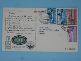 BT10 GUINEE ESPAGNOLE   BELLE  CARTE RR  1953+A  REIMS FRANCE + AFFRANCH. INTERESSANT++++ - Spanish Guinea