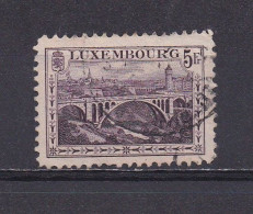 LUXEMBOURG 1921 TIMBRE N°134 OBLITERE PONT ADOLPHE - Gebraucht