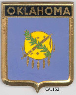 CAL152 - PLAQUE CALANDRE AUTO - OKLAHOMA - Other & Unclassified