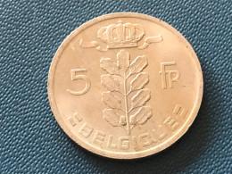 Münze Münzen Umlaufmünze Belgien 5 Francs 1971 Belgique - 5 Francs