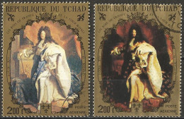 Chad 1971 - Mi 371A - YT Pa 92M ( French King : Louis XIV ) Airmail - Two Shades Of Color - Tchad (1960-...)