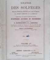 Carnet De Solfège  >  Réf: 1   T V19 - Etude & Enseignement