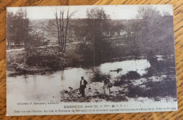 Essoyes - Une Vue Sur L'Ource - Au Loin Le Domaine De Servigny Où Se Trouvent Captées Les Sources Des Eaux De Troyes - Essoyes