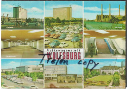 Allemagne, Wolfsburg, VW-Stadt, 1969,  Gelaufen, Circulée - Wolfsburg