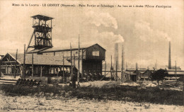 N°104113 -cpa Le Genest -puits Portier Et Scheidage- - Mines