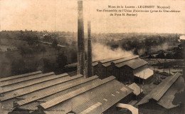 N°104118 -cpa Le Genest -mines De La Lucette-vue D'ensemble De L'usine D'antimoine- - Mines