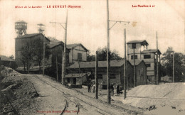 N°104120 -cpa Le Genest -mines De La Lucette - Les Moulins à Or- - Mines