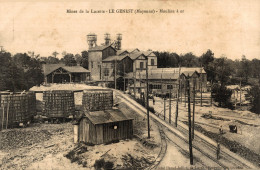 N°104121 -cpa Le Genest -mines De La Lucette - Les Moulins à Or- - Mines