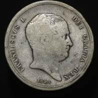 Italie / Italy, François Ier : Royaume Des Deux-Siciles, 120 Grana, 1825, Argent (Silver), TB (F), KM#294, Mont.636 - Deux Siciles