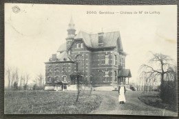 GEMBLOUX  Château De Mr De Lathuy. 1 CP Postée En 1913 - Gembloux