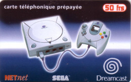 FRANCE PREPAID NET NET JEU GAME SEGA 50F NSB MINT IN BLISTER - Spiele