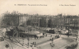 Perpignan * Vue Générale De La Place Arago * Tramway Tram - Perpignan