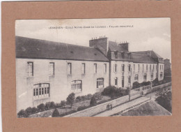 CPA 29 Lesneven école Notre-Dame De Lourdes Façade Principale - Lesneven