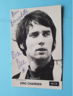 ERIC CHARDEN ( Photo Kasparian ) Anno 19?? ( See / Voir Scans ) Photocard / Signed ! - Cantantes Y Músicos