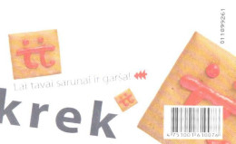 Latvia:Used Phonecard, Lattelekom, 2 Lati, Krek, 2007 - Letonia