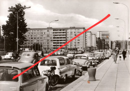 AK Karl Marx Stadt Chemnitz Brückenstraße Wilhelm Pieck Straße Theaterstraße Hartmannstraße Wall Trabant Wartburg DDR - Chemnitz (Karl-Marx-Stadt 1953-1990)