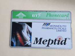 United Kingdom-(btm-005)-MEPTID-(4)(5units)(228B26025)-price Cataloge Used-40.00£+1card Prepiad Free - BT Edición Medica