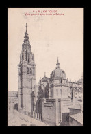 Antigua Postal Toledo Vista General Exterior De La Catedral - Toledo