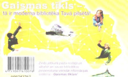 Latvia:Used Phonecard, Lattelekom, 2 Lati, Www.gaisma.lv, 2005 - Lettland