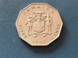 Münze Münzen Umlaufmünze Jamaika 50 Cents 1975 - Jamaica