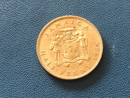 Münze Münzen Umlaufmünze Jamaika 1/2 Half Penny 1966 - Jamaique