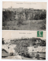 89 YONNE - CRUZY LE CHATEL Lot De Deux Cartes - Cruzy Le Chatel