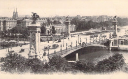 FRANCE - 75 - PARIS - Le Pont Alexandre III - Carte Postale Ancienne - Autres Monuments, édifices