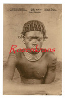 Belgisch Congo Belge Ethnic Ethnique Indigene Bantu Scarifications Inheemsche Bantu CPA Carte Postale Old Postcard - Congo Belge