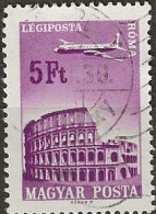 HUNGARY 1966 Air. Rome - 5fo. - Violet FU - Oblitérés