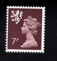 1787014549 1978 SCOTT SMH8 GIBBONS SG 24 (XX) POSTFRIS MINT NEVER HINGED   - QUEEN ELIZABETH II - ONE CENTRE BAND - Scotland