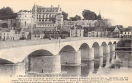 FRANCE - 37 - Amboise - Le Pont Sur La Loire Et Le Château ( Nord ) - Carte Postale Ancienne - Amboise