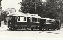 TRAMWAY 58 à La DEFENSE  ( Repro-photo ) - Strassenbahnen