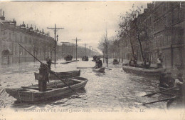 FRANCE - 75 - Paris - Inondations De Paris ( Janvier 1910 ) Les Sauveteurs à Alfort - Carte Postale Ancienne - De Overstroming Van 1910