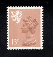 467778901 1982 SCOTT SMH21 GIBBONS S39  (XX) POSTFRIS MINT NEVER HINGED   - QUEEN ELIZABETH II - ONE BAND LEFT TYPE 1 - Scotland