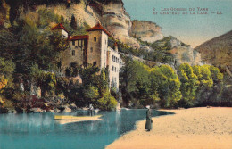 FRANCE - 48 - Gorges Du Tarn Et Château De La Caze - Carte Postale Ancienne - Gorges Du Tarn