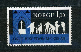 NORVEGE : DIOCÈSE D'OSLO - Yvert N° 584 Obli. - Gebraucht