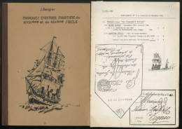 BERGIER Marques D'Entrées Maritimes Du XVIIIème Et Du XIXème Siècle   Voir Suite - Poste Maritime & Histoire Postale